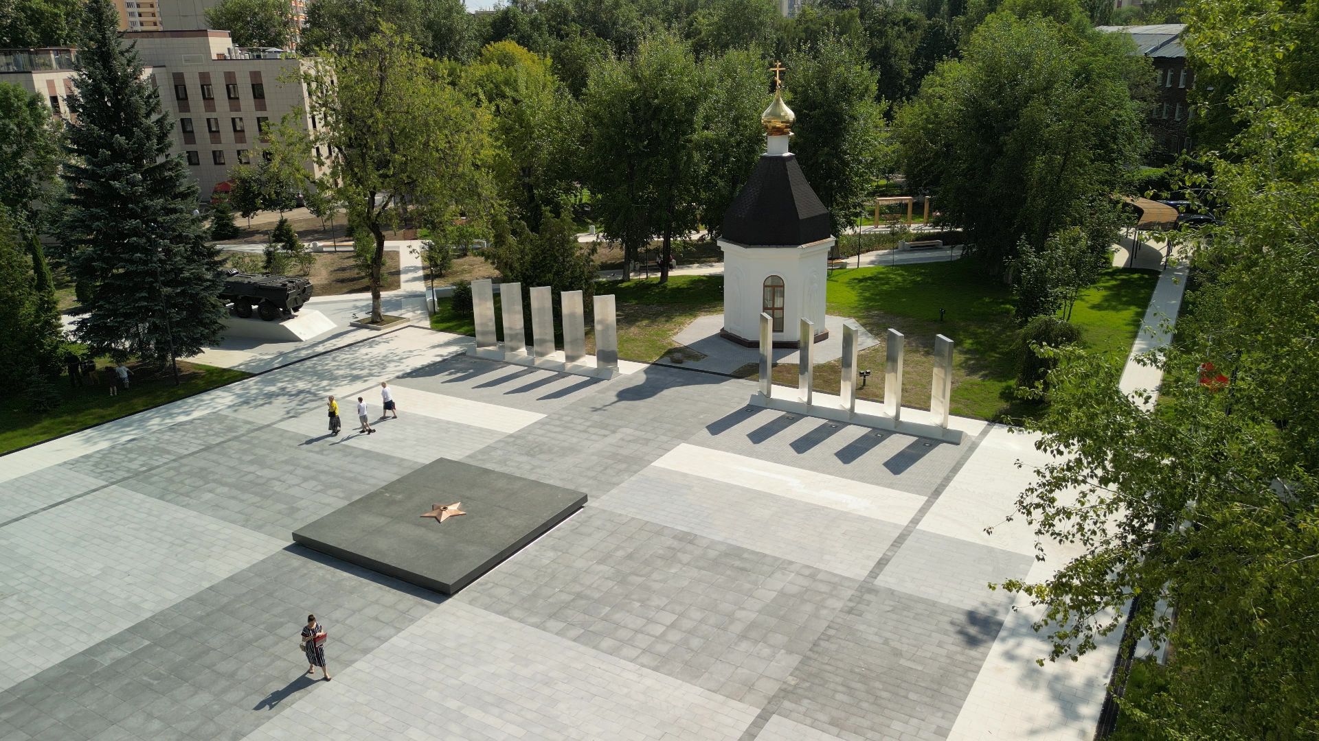 реутов, аллея славы, общество, место притяжения, видео с коптера,