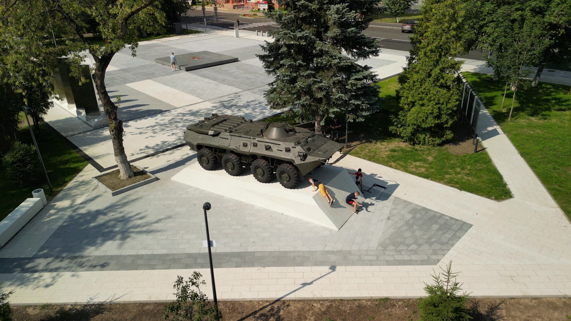 реутов, аллея славы, общество, место притяжения, видео с коптера,