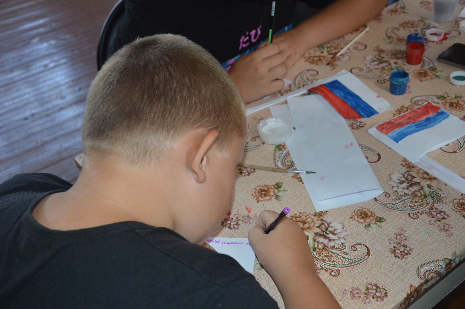 Шатура, Керва, письма на фронт, День флага, триколор,