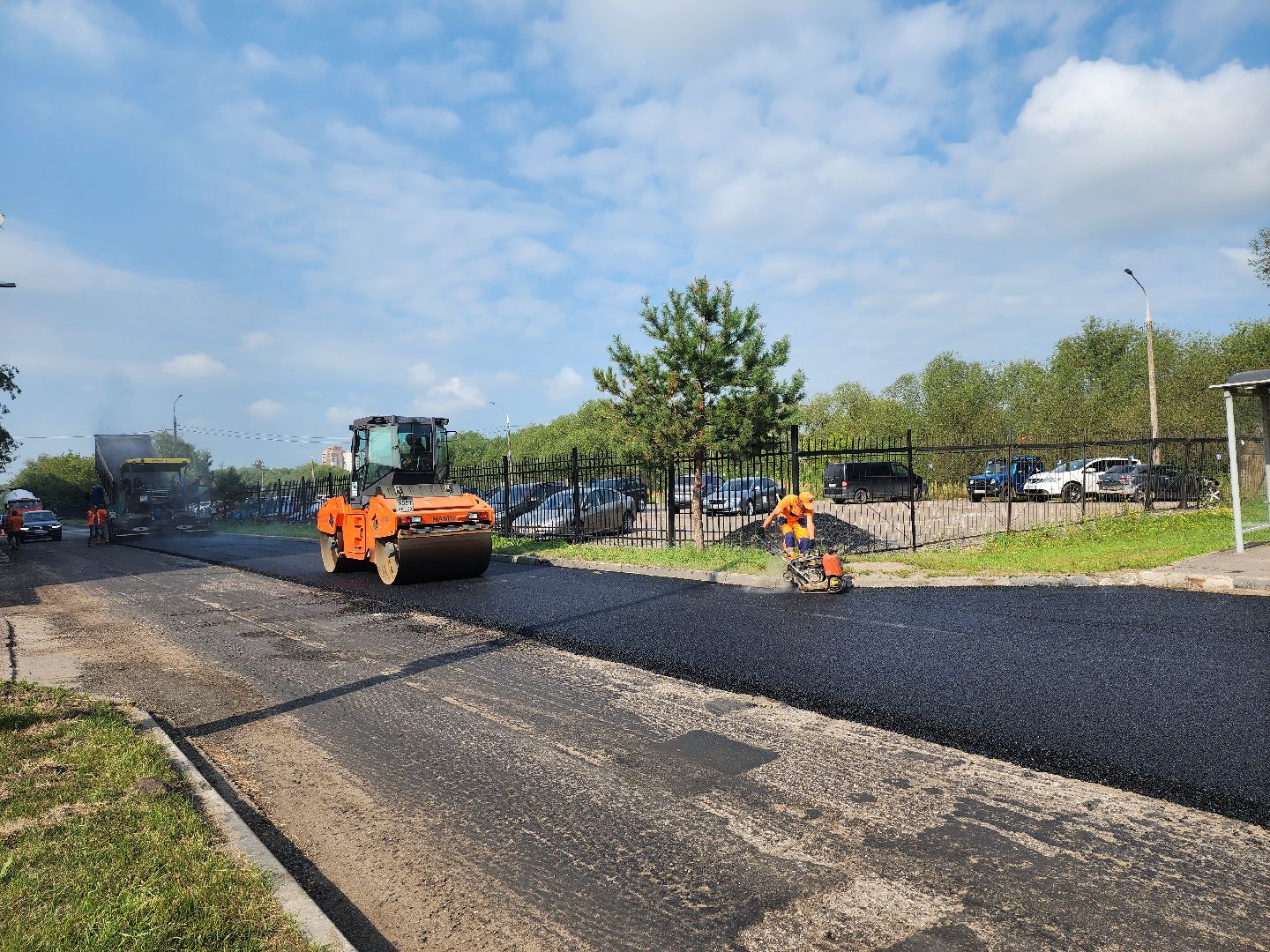 Серпухов, Подмосковье, благоустройство, ремонт дороги, губернатор