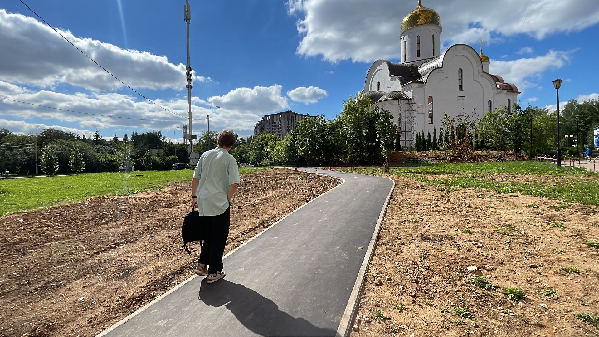 Одинцово, Лесной городок, благоустройство, пешком, народная тропа,