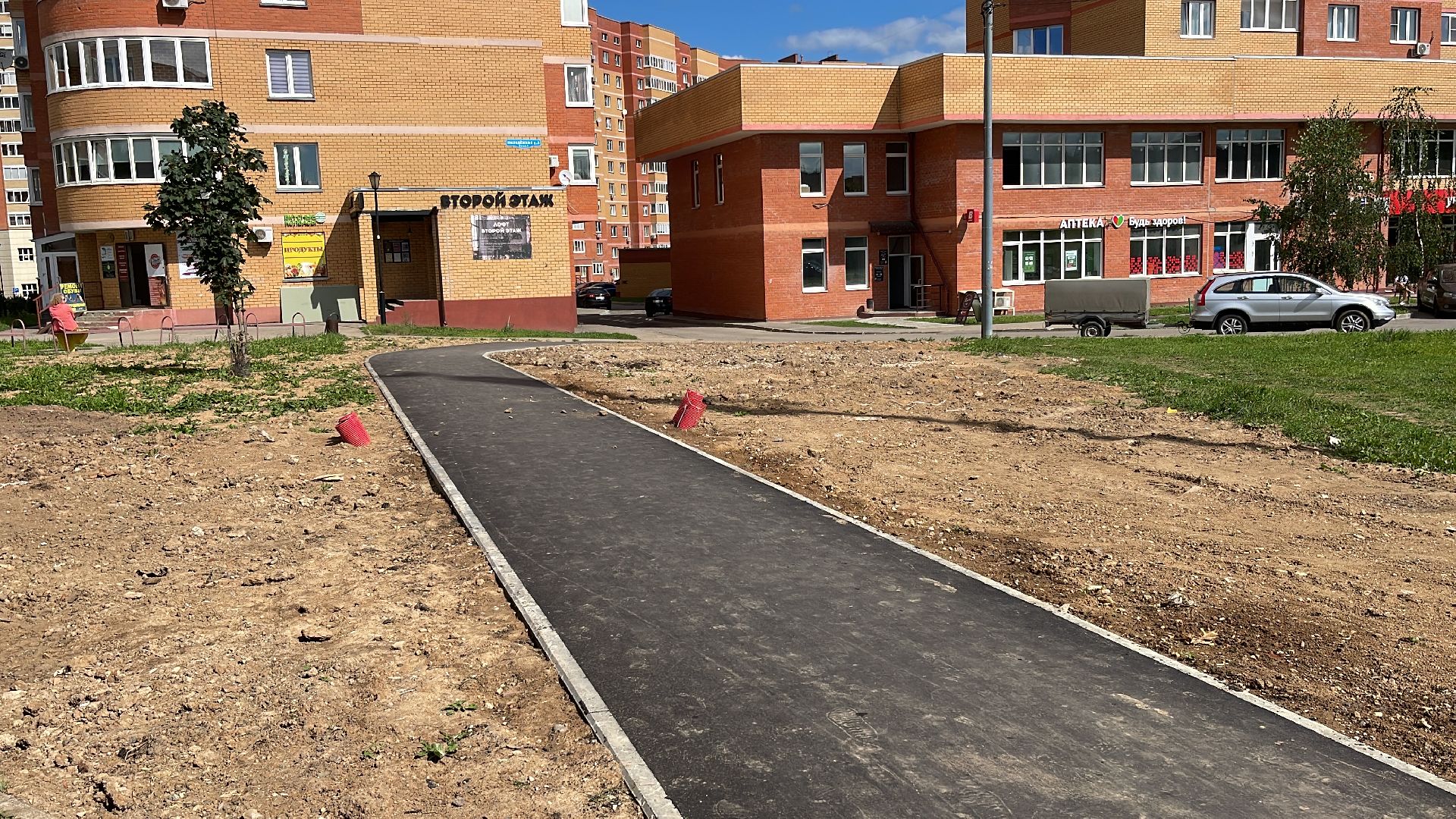 Одинцово, Лесной городок, благоустройство, пешком, народная тропа,