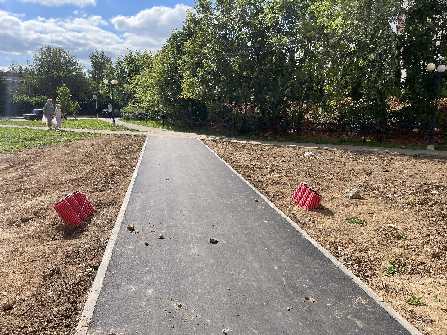 Одинцово, Лесной городок, благоустройство, пешком, народная тропа,