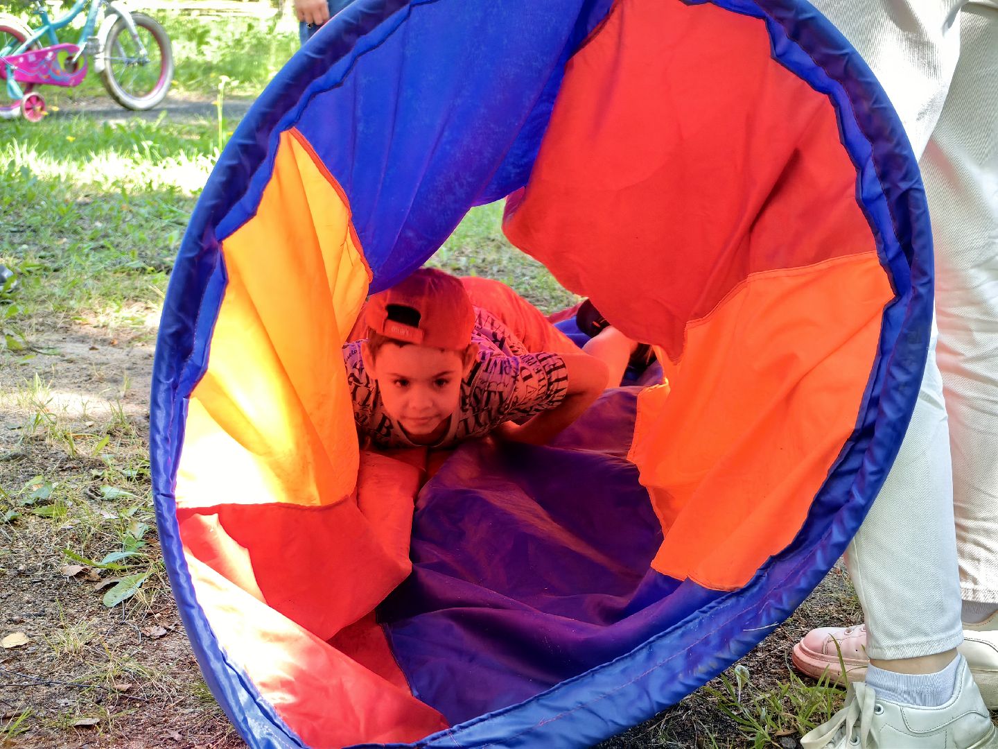 Флаг, квест, игра, рисунок, асфальт, дети