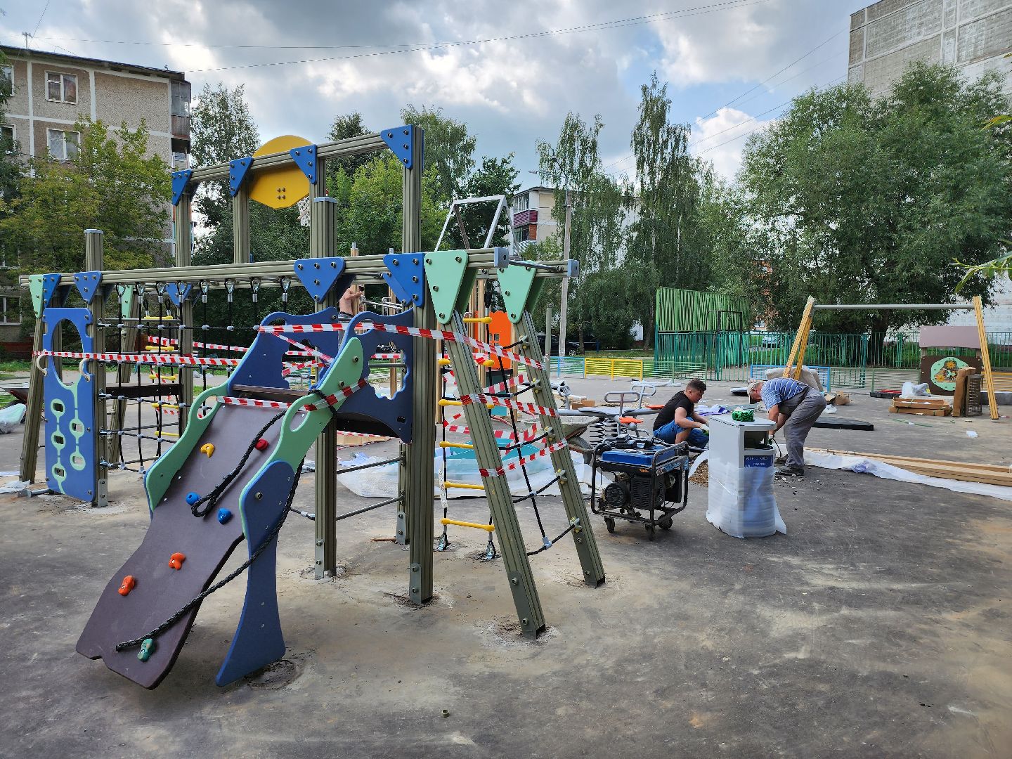 Серпухов, Подмосковье, благоустройство, детская площадка, губернатор