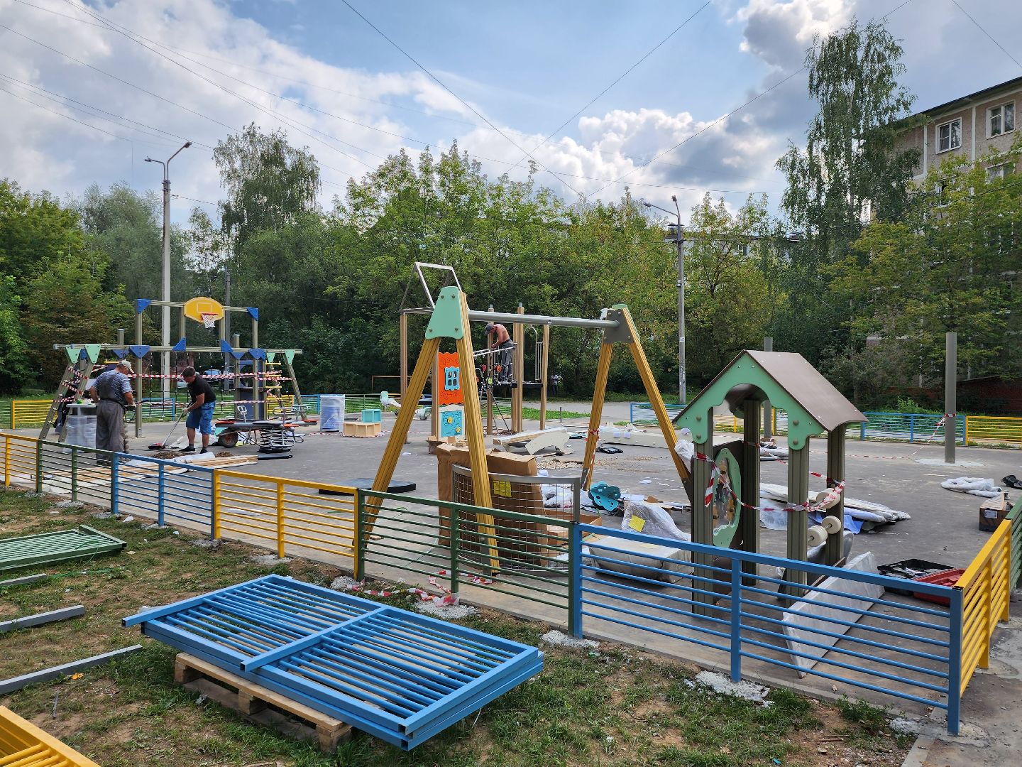 Серпухов, Подмосковье, благоустройство, детская площадка, губернатор