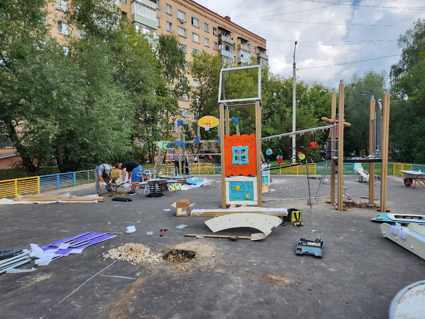 Серпухов, Подмосковье, благоустройство, детская площадка, губернатор