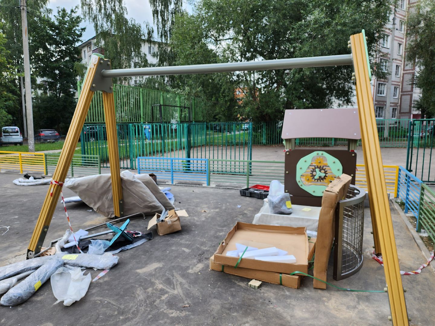 Серпухов, Подмосковье, благоустройство, детская площадка, губернатор