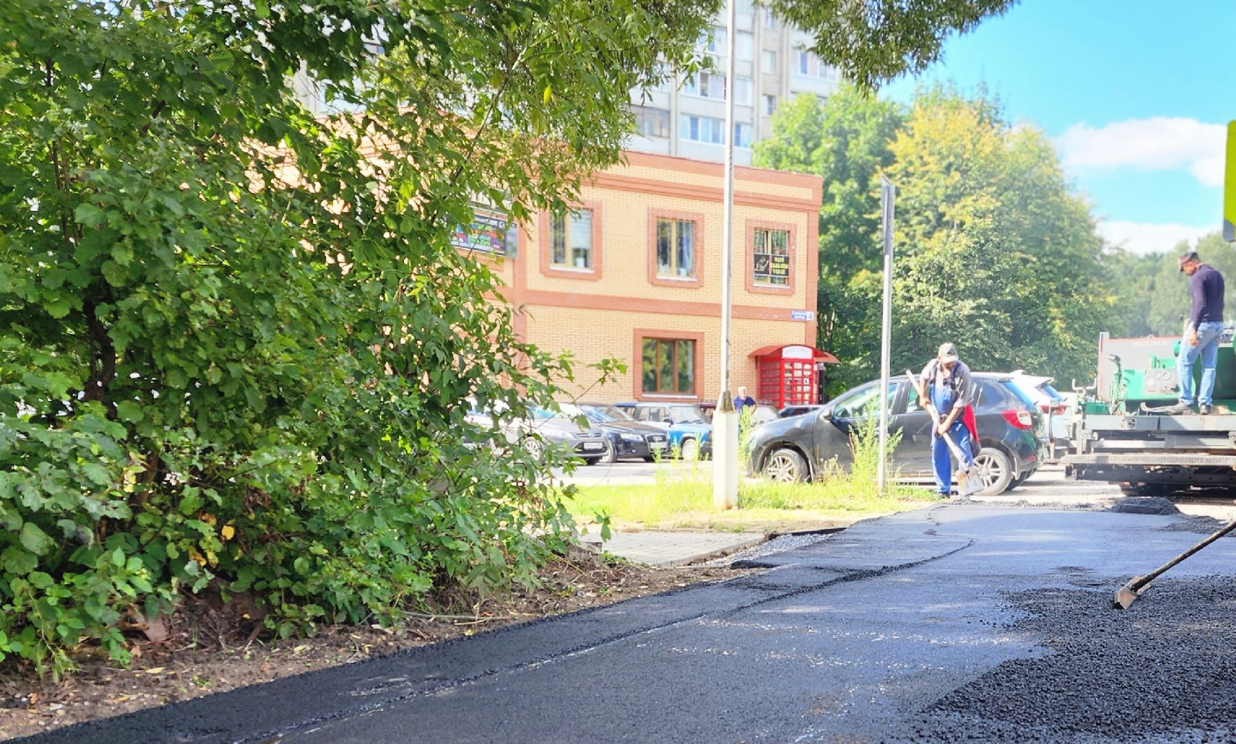 пешеходная дорога, Протвино, благоустройства, Лесной бульвар, тротуар
