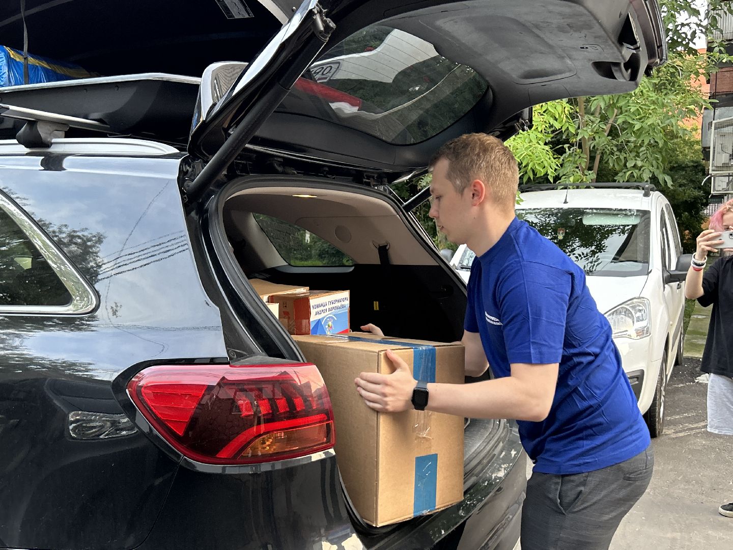 волонтёры, гуманитарная помощь, Донбасс, Щёлково