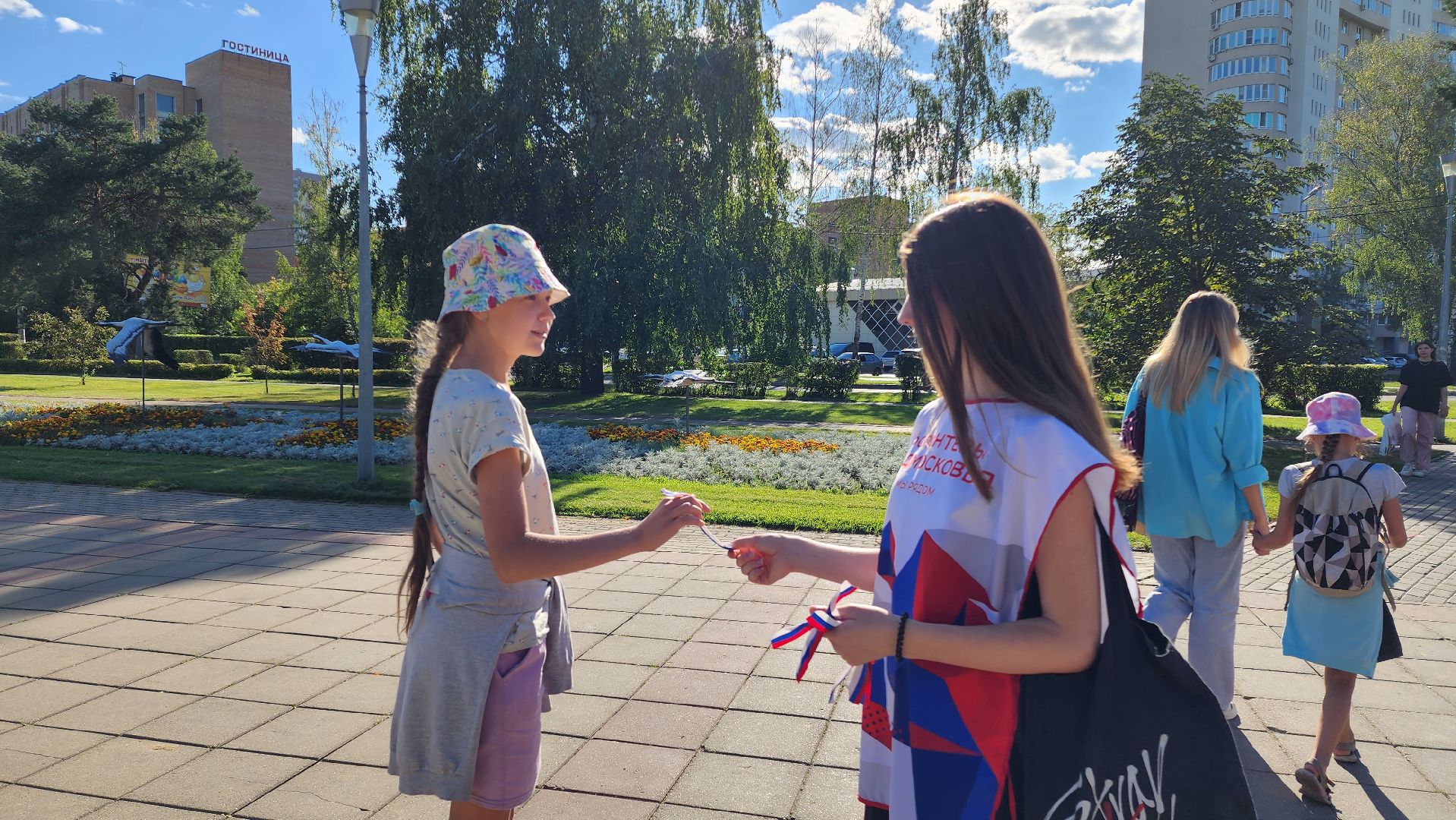 день флага, волонтеры подмосковья,