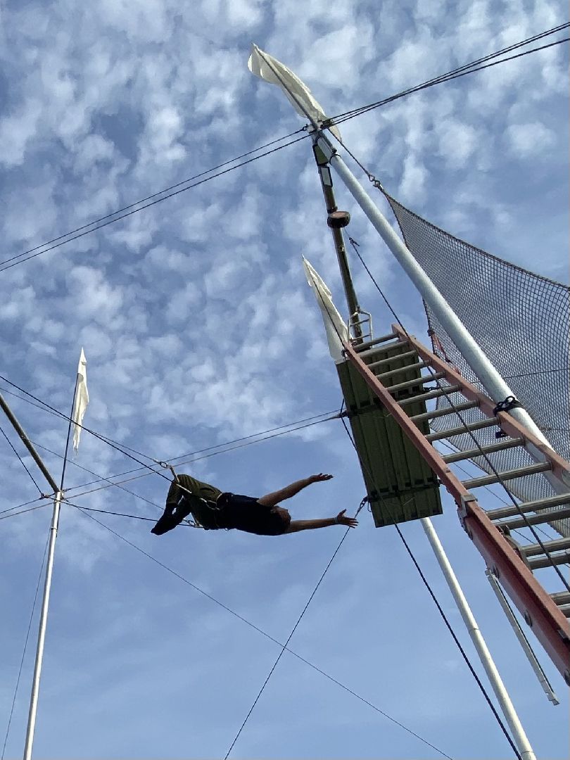 Одинцово, Сколково, спорт, трапеция, трюк, трюкач, акробат, гимнаст, каскадёр, испытано на себе, журналист - акробат