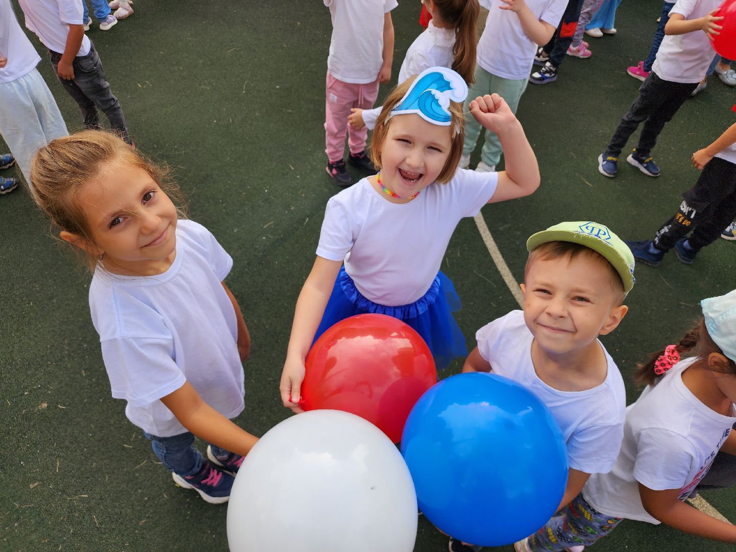 дети, детский сад, праздник, день флага, Лосино-Петровский