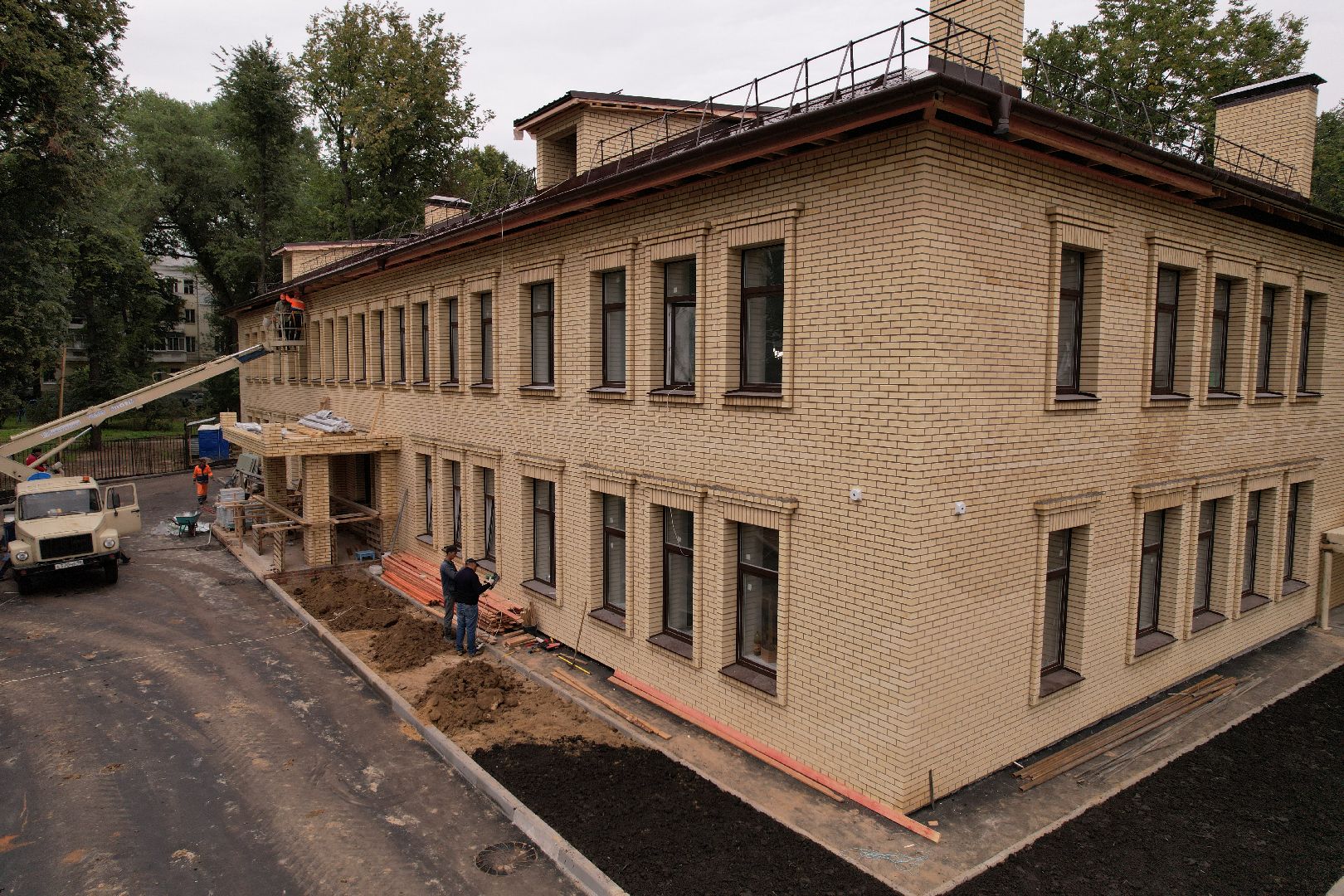 садик, образование,видео с коптера,