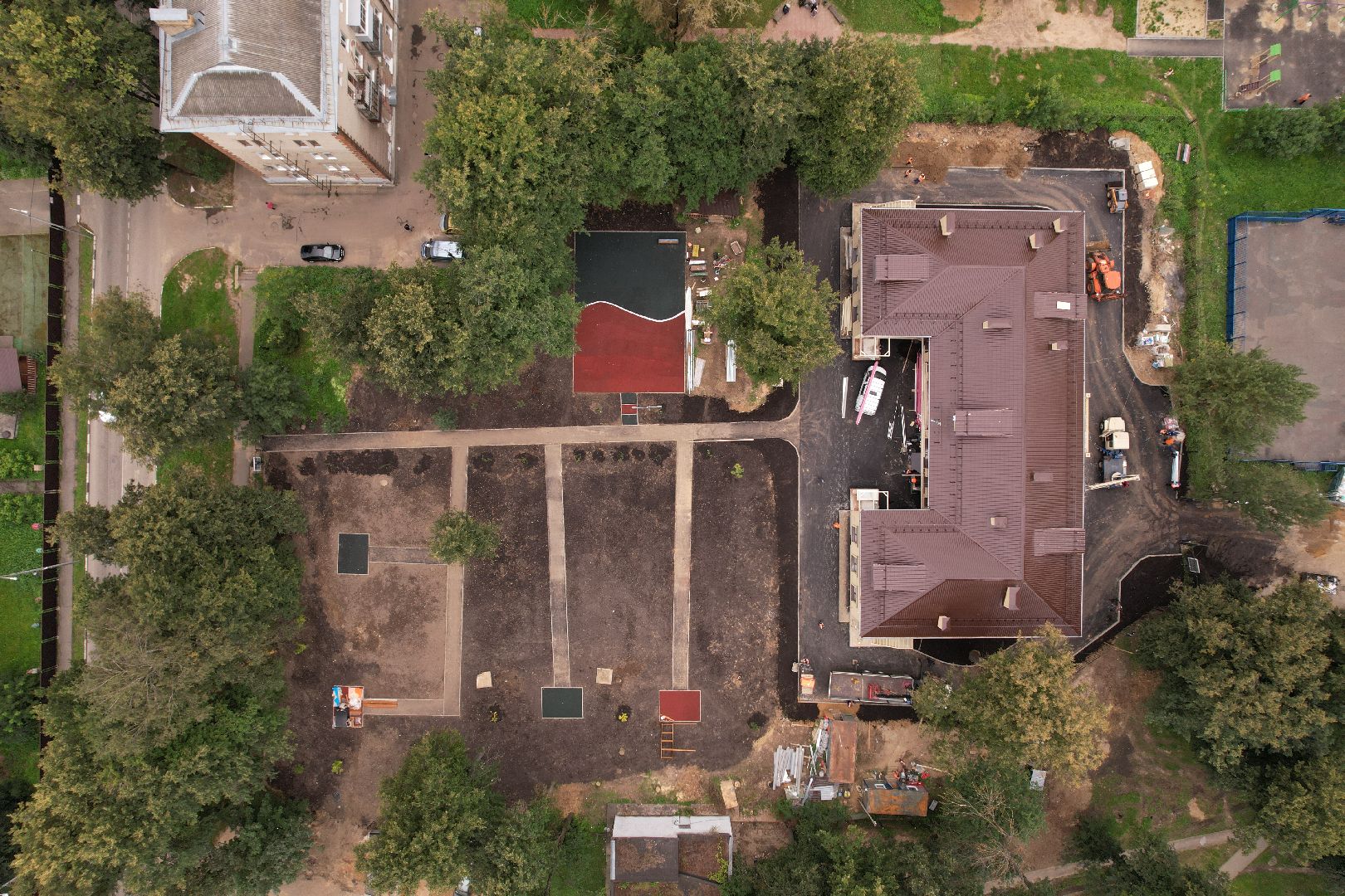 садик, образование,видео с коптера,