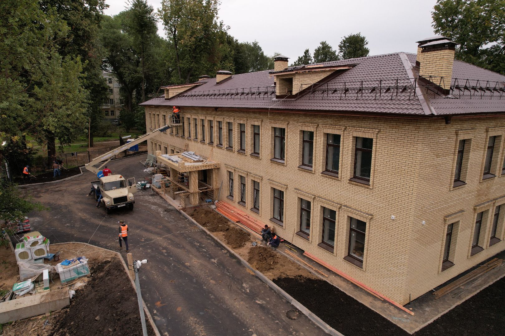 садик, образование,видео с коптера,