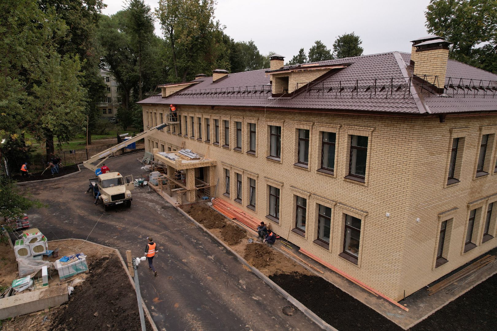 садик, образование,видео с коптера,