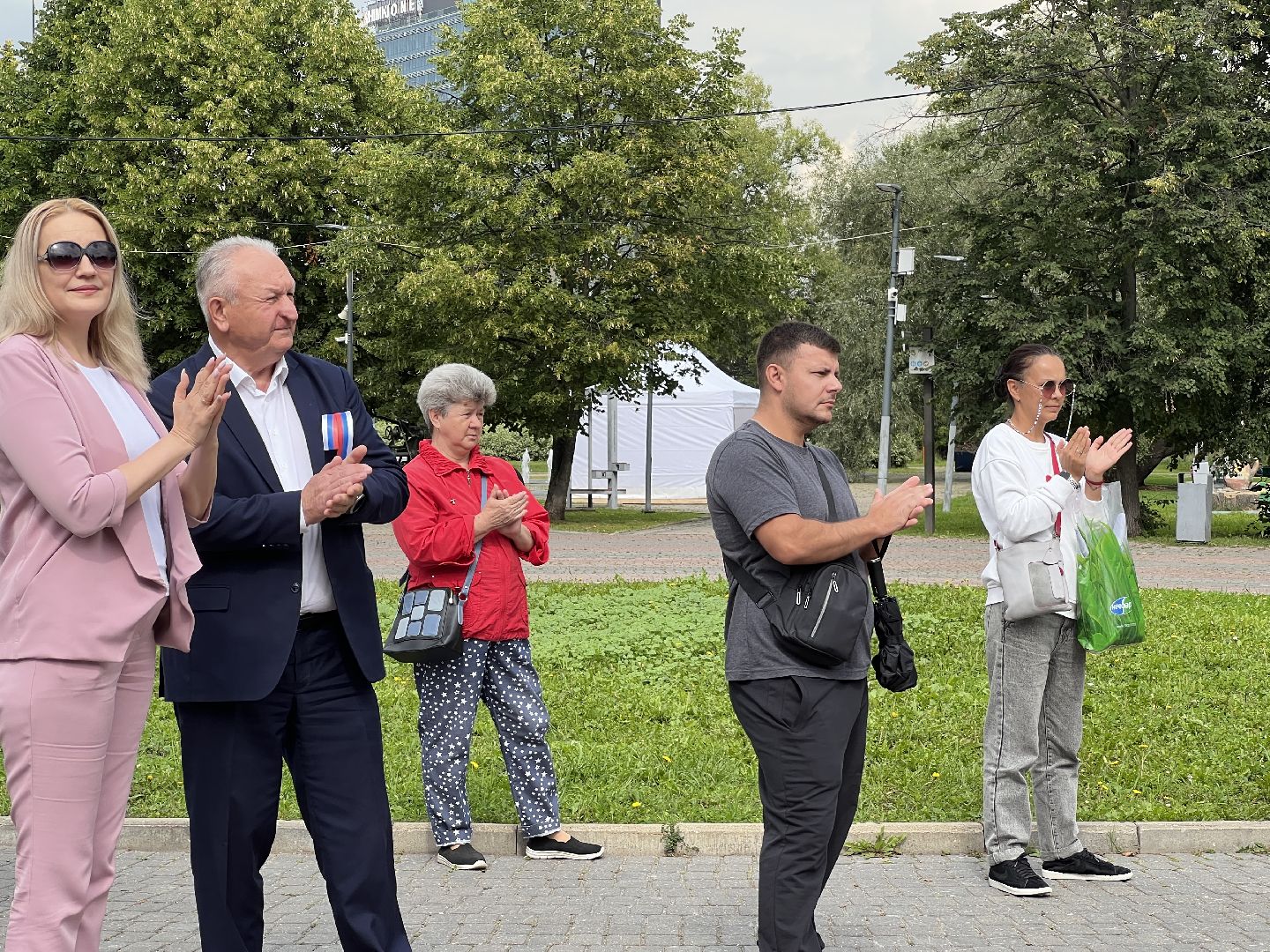 Химки, праздник, День государственного флага, парк, концерт