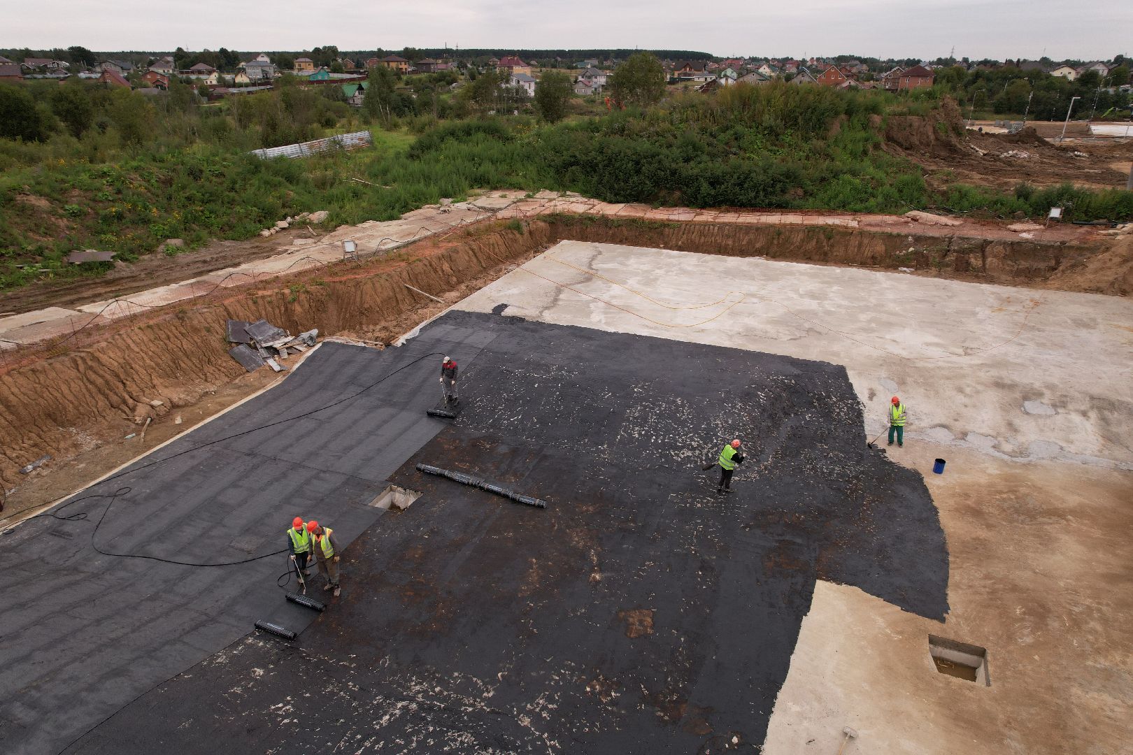 школа, садик,видео с коптера,