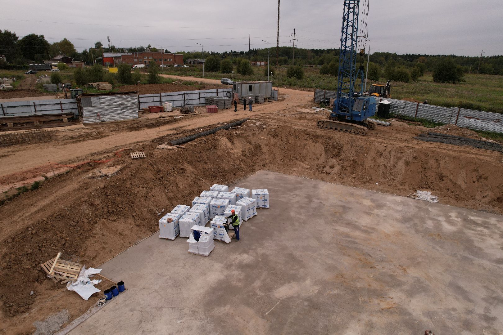 школа, садик,видео с коптера,