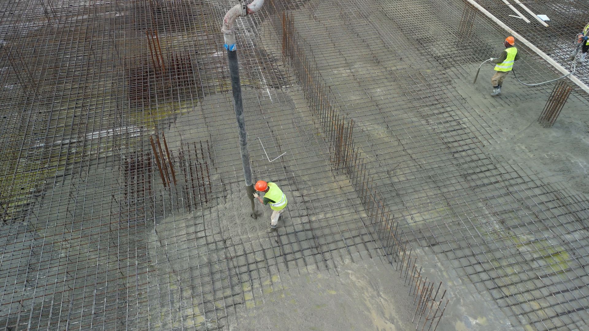 школа, строительство,видео с коптера,