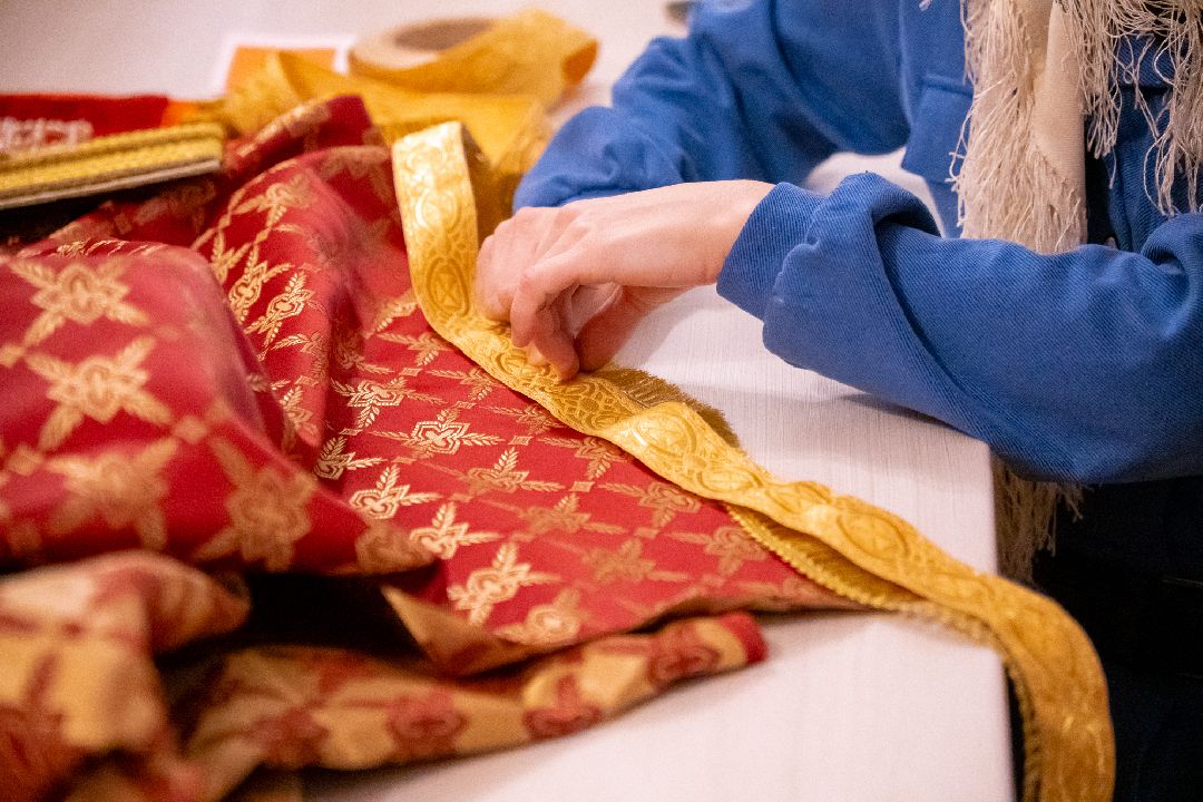 золотошвейка, Ликино-Дулево, женщина, Орехово-Зуево, благочиние, церковь, Орехово-Зуевский округ, швея