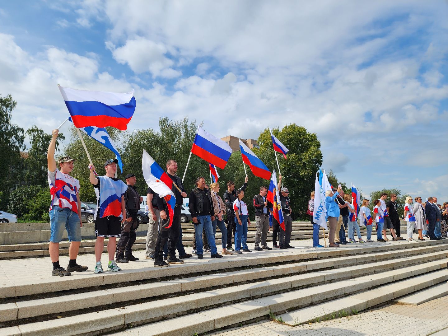 день флага, воскресенск, новороссийск, Ночные волки