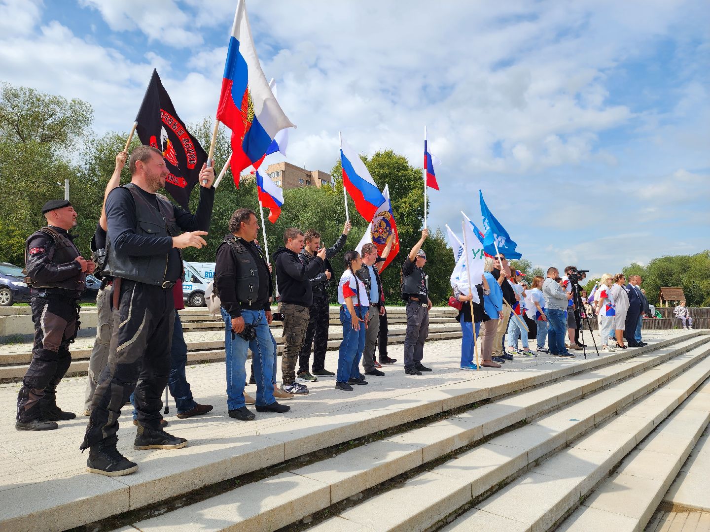 день флага, воскресенск, новороссийск, Ночные волки
