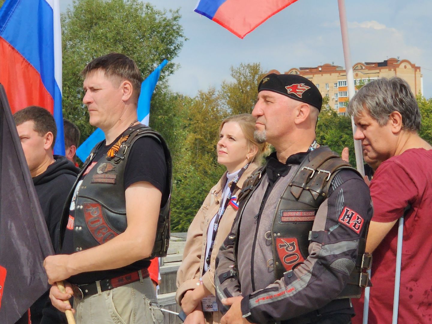 день флага, воскресенск, новороссийск, Ночные волки