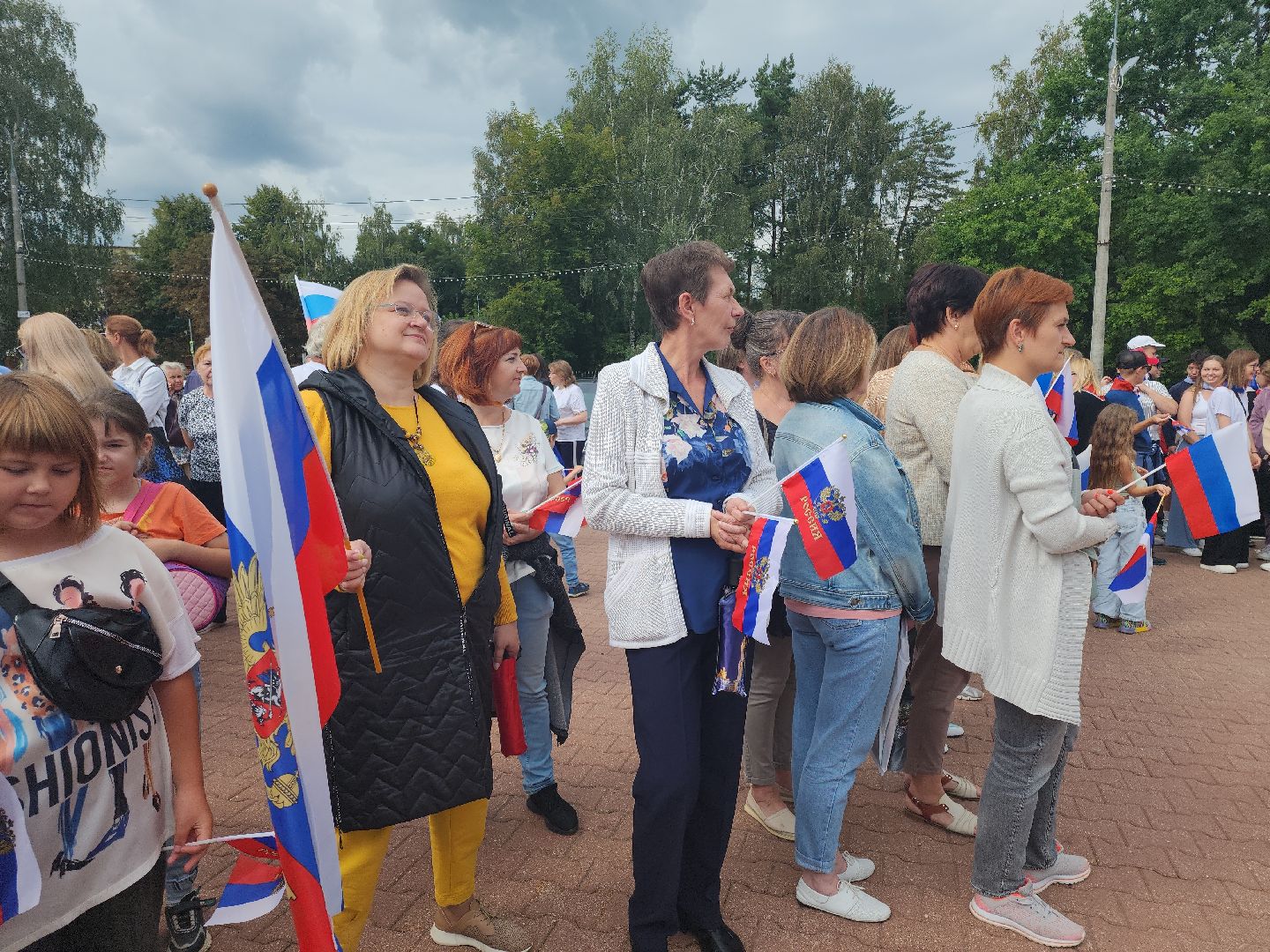 Кашира, День государственного флага России, Россия, флаг, праздник