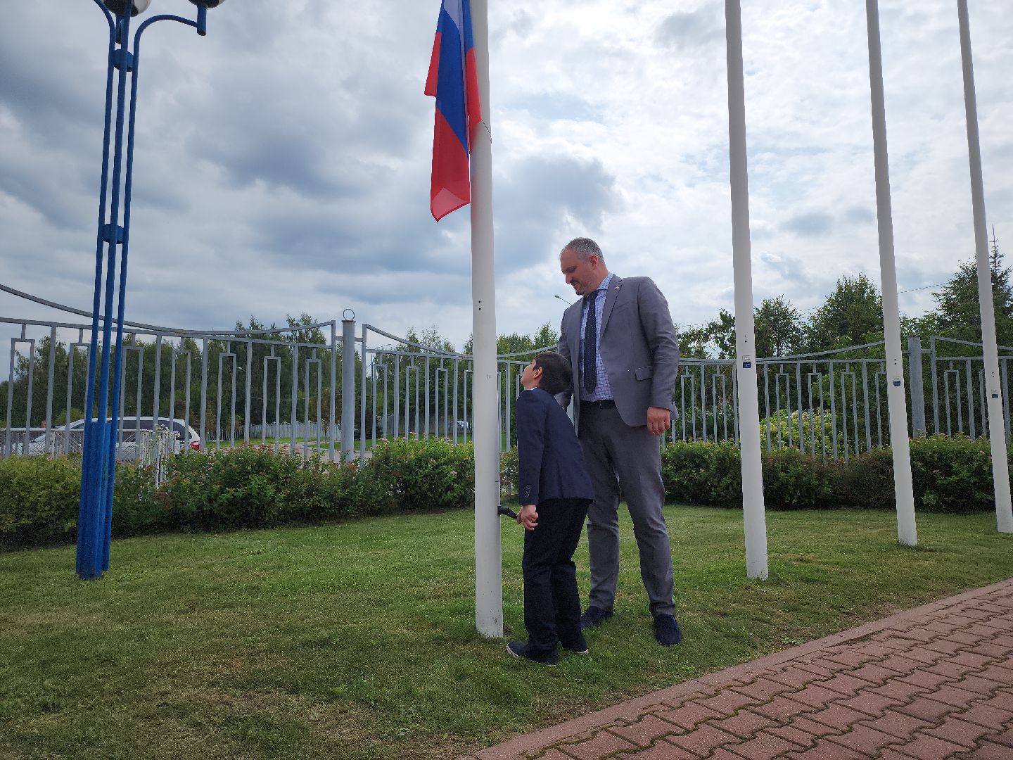 Кашира, День государственного флага России, Россия, флаг, праздник