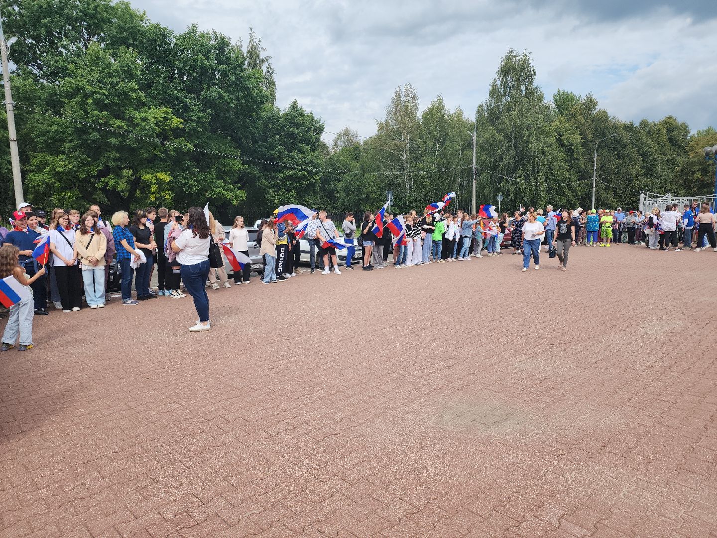 Кашира, День государственного флага России, Россия, флаг, праздник