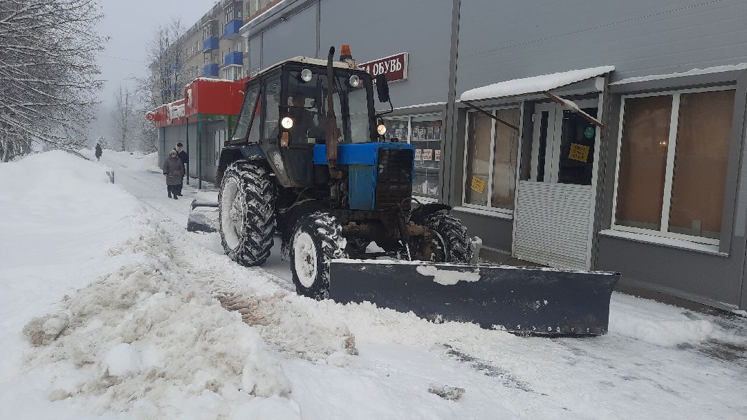 ЖКХ, взвесь, уборка снега, Шатура, форс-мажор