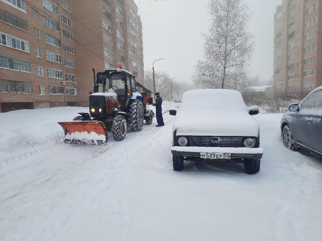 ЖКХ, взвесь, уборка снега, Шатура, форс-мажор