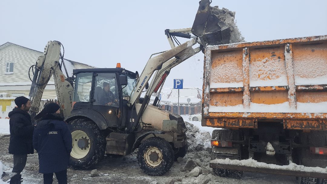 ЖКХ, взвесь, уборка снега, Шатура, форс-мажор