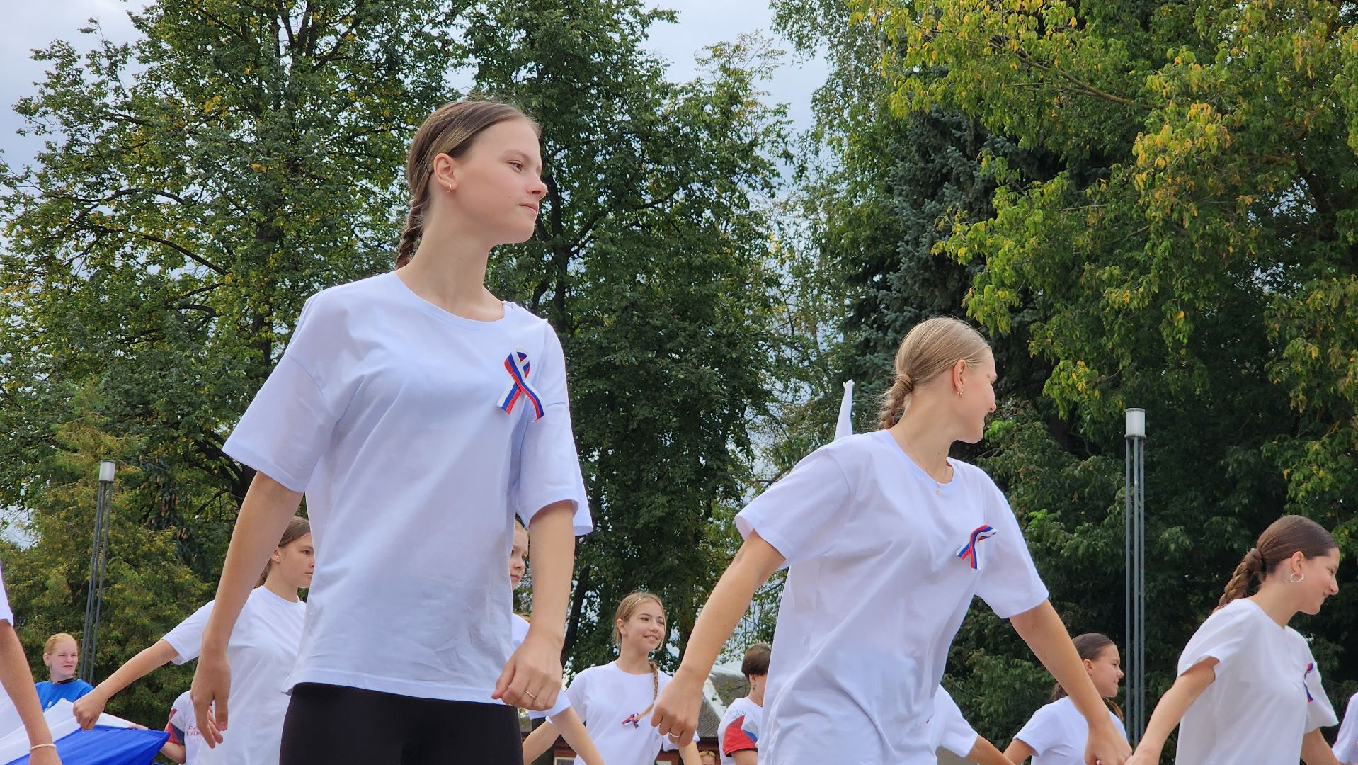 Егорьевск, молодежь, флаг, россия, патриотизм, акция