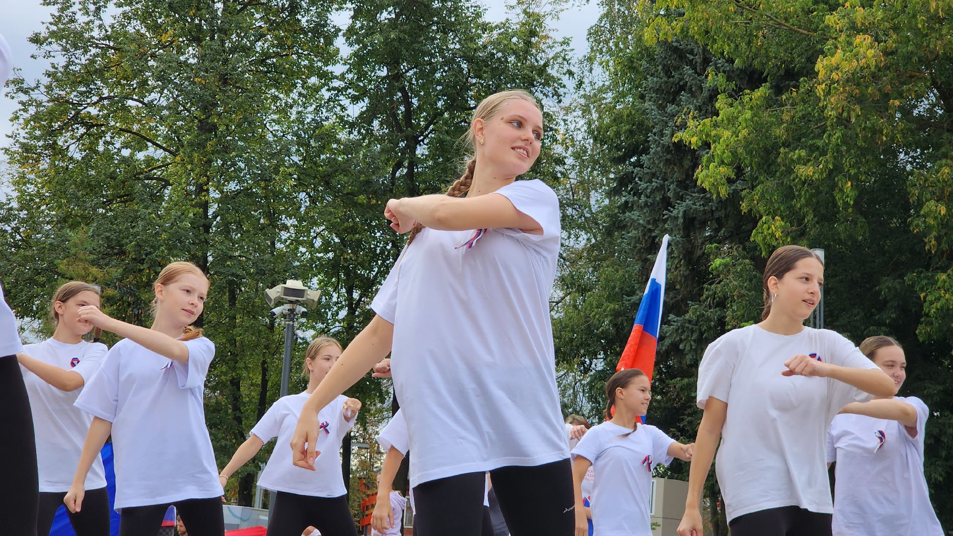 Егорьевск, молодежь, флаг, россия, патриотизм, акция