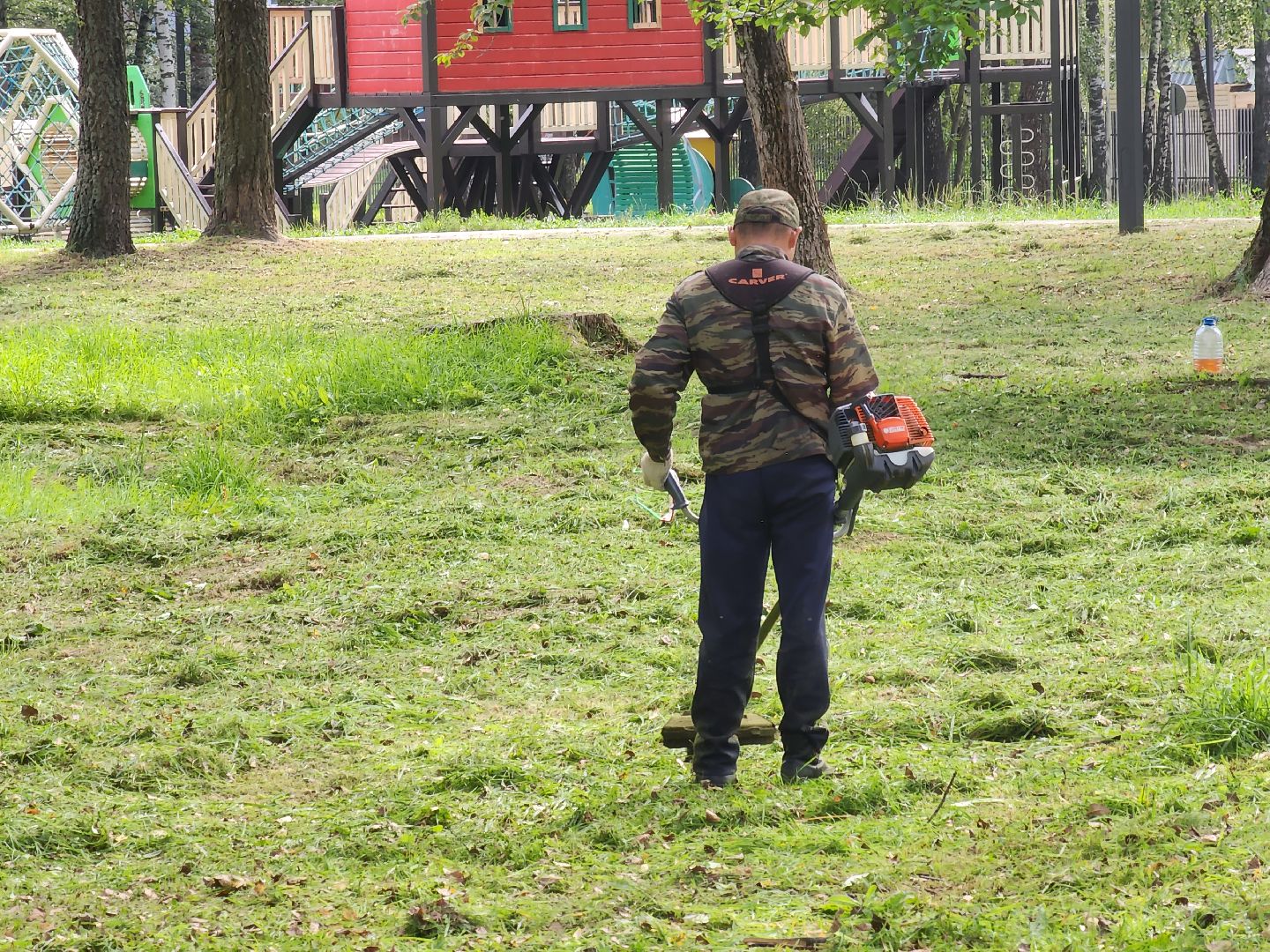 ивантеевка, парки, уборка,