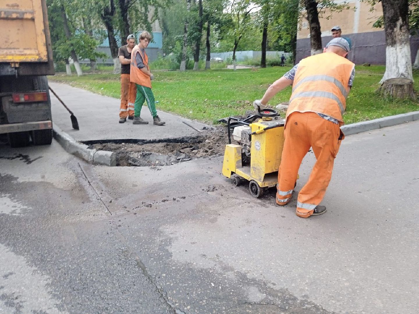 Балашиха, Подмосковье, ЖКХ, ямы, тротуары, ремонт