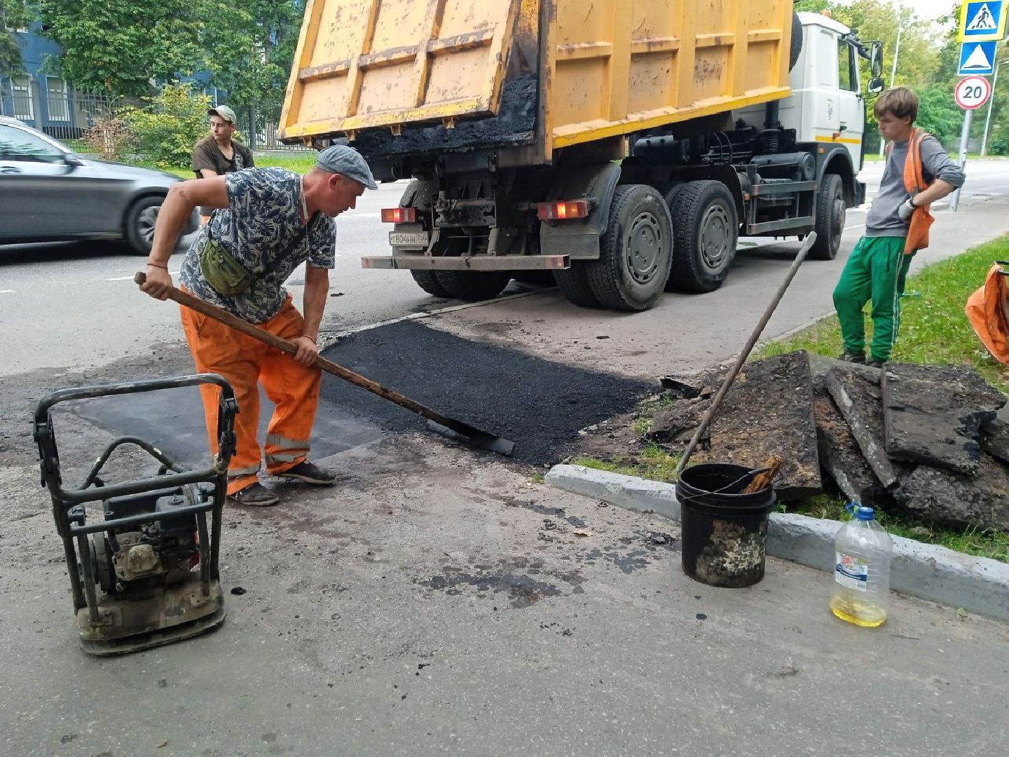 Балашиха, Подмосковье, ЖКХ, ямы, тротуары, ремонт