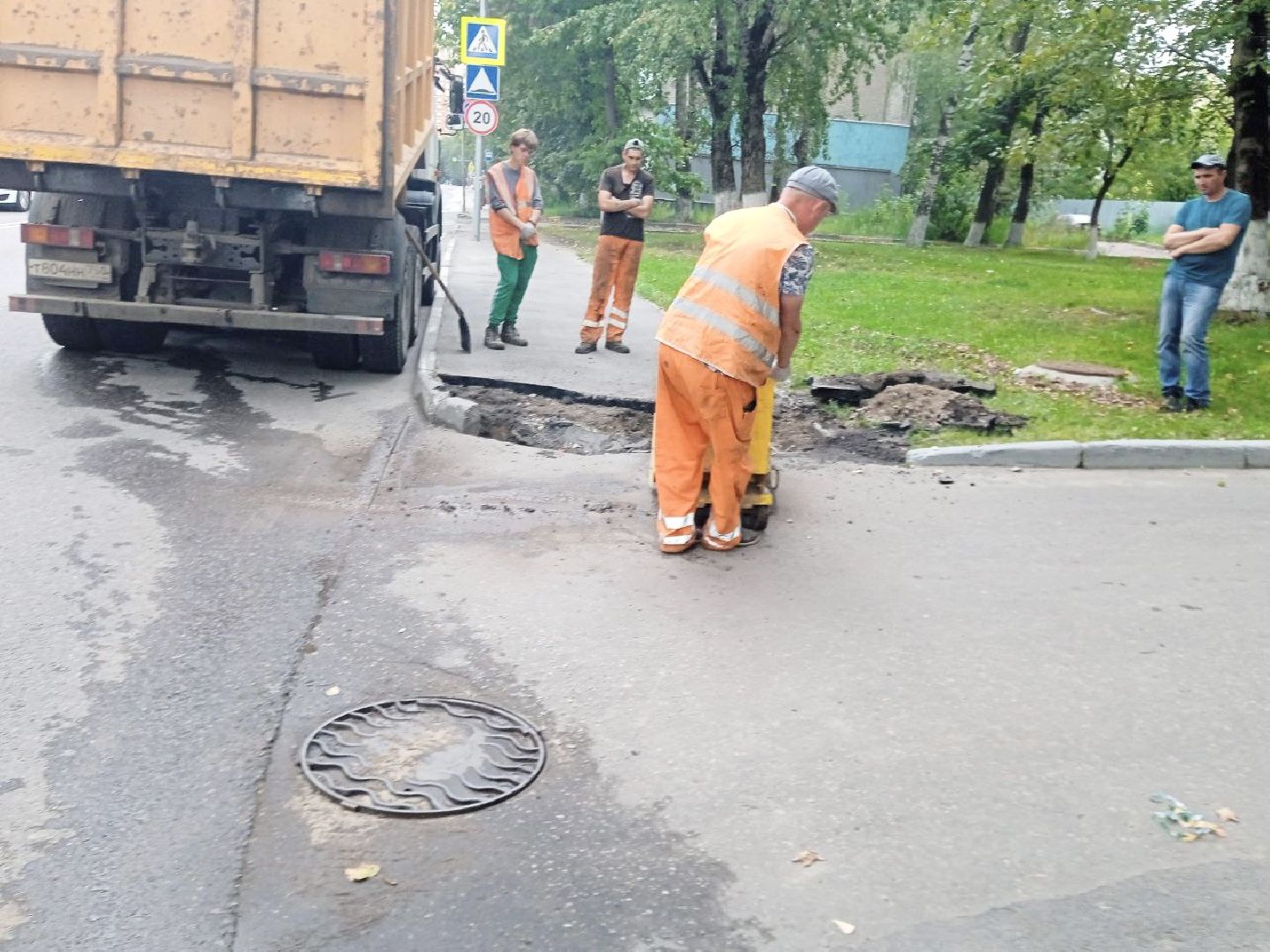 Балашиха, Подмосковье, ЖКХ, ямы, тротуары, ремонт