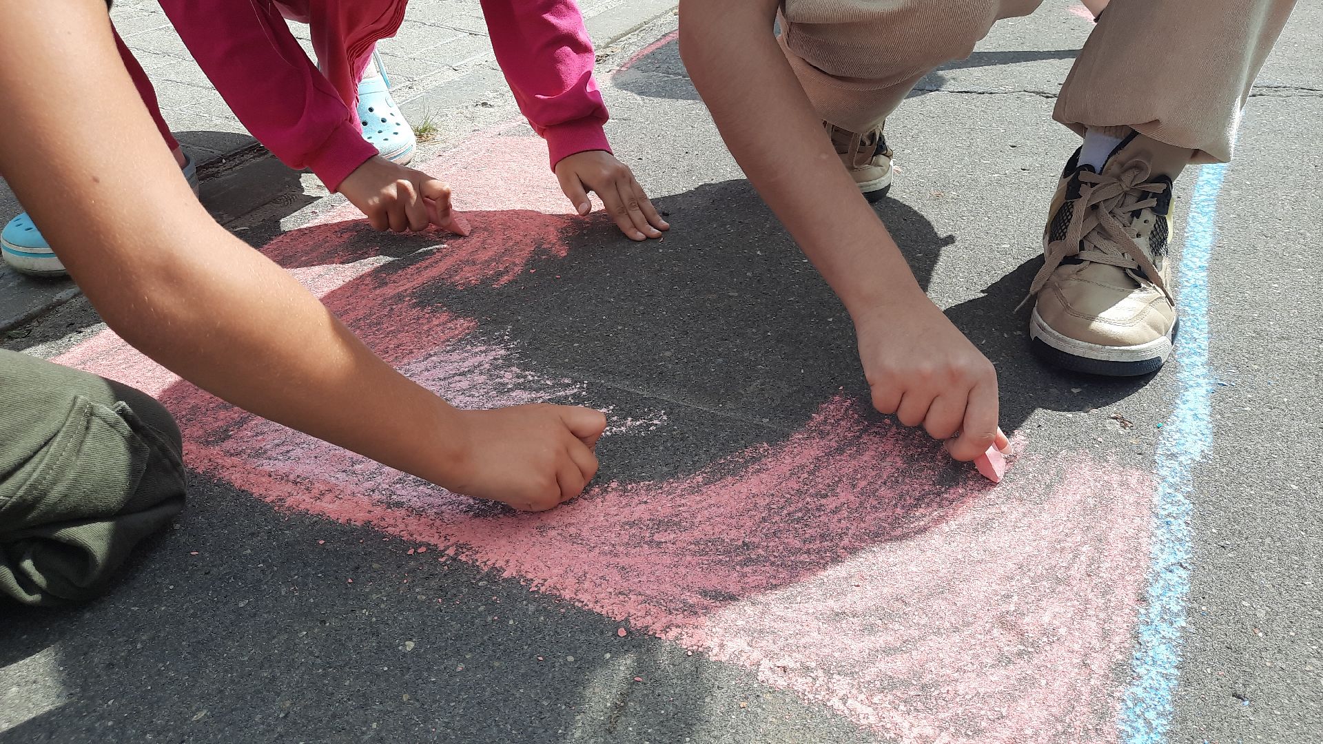 Шатура, День флага, парк, флешмоб, триколор