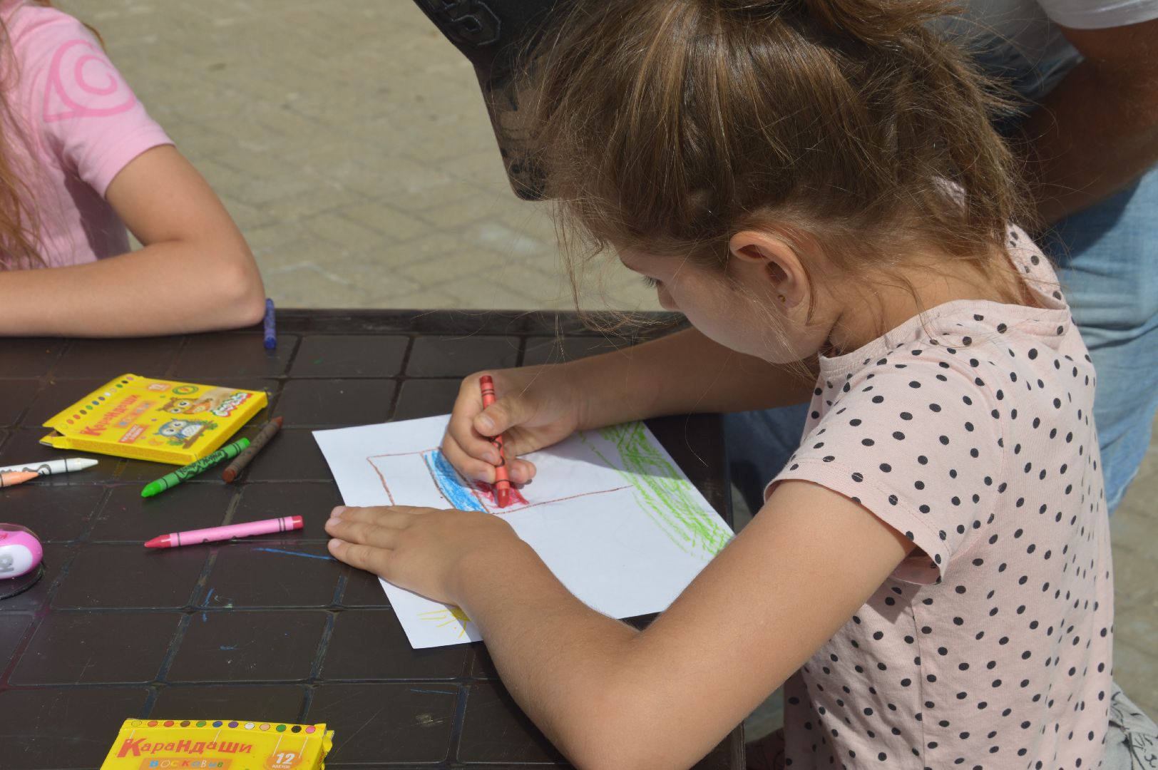 Шатура, День флага, парк, флешмоб, триколор