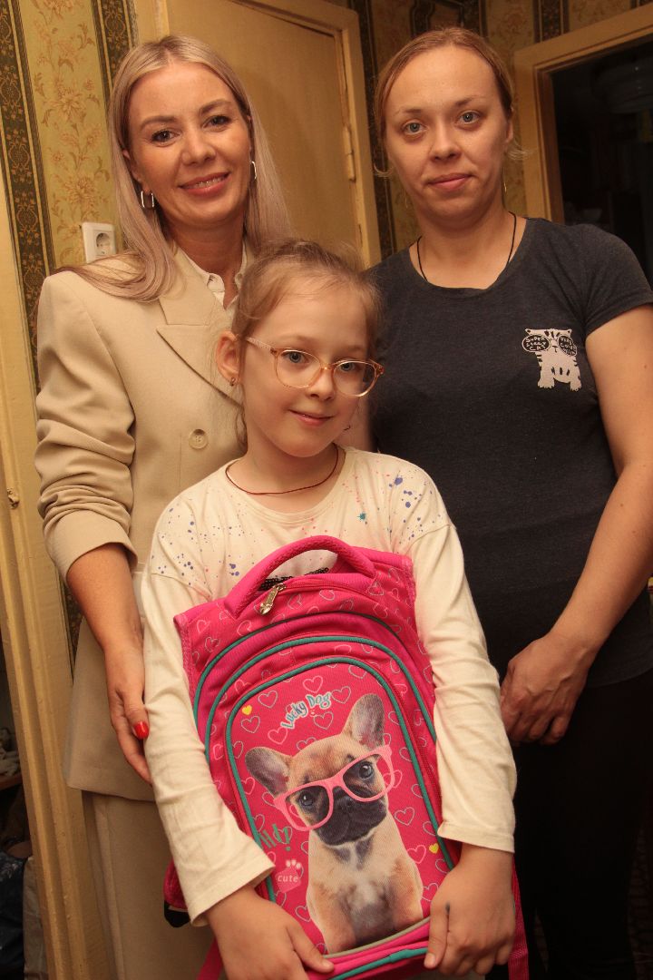 поддержка, образование, подарок первокласснику, рюкзак, школьные принадлежности