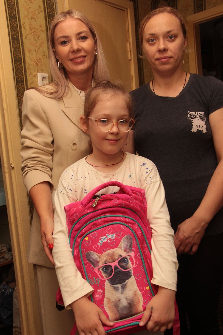 поддержка, образование, подарок первокласснику, рюкзак, школьные принадлежности