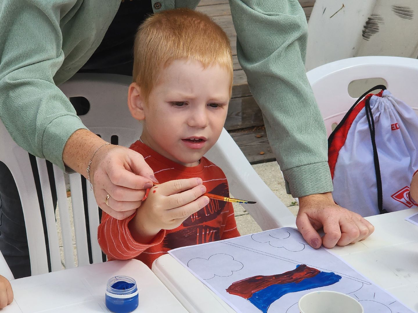 ивантеевка, день государственного флага россии, дети, мастер-класс,