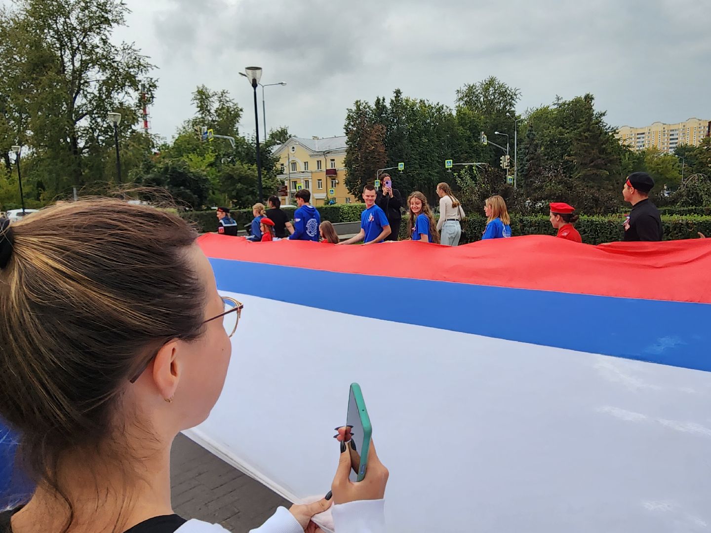 День флага, Домодедово