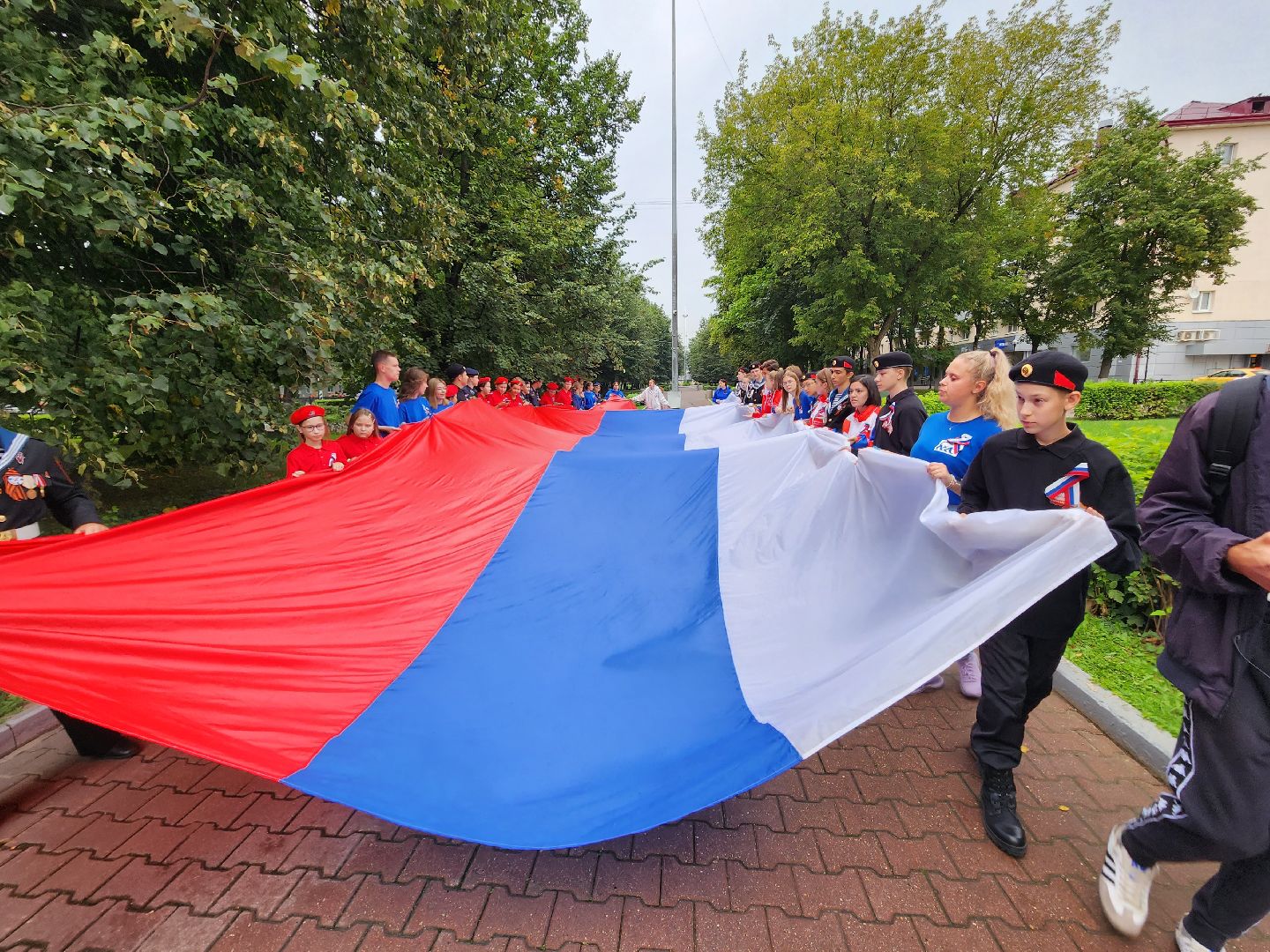 День флага, Домодедово