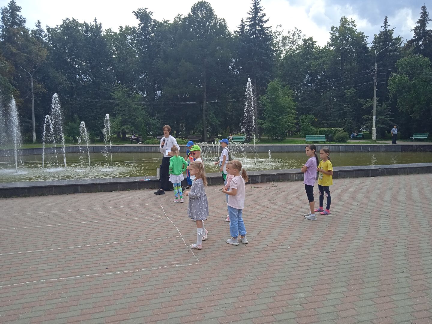 День, флага, триколор, сквер, 28 квартал, праздник