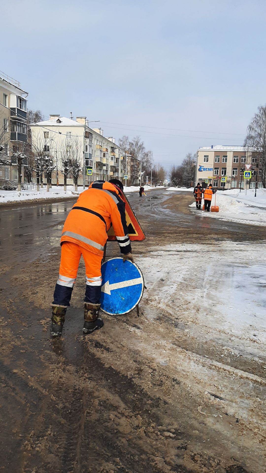 снег, ЖКХ, Серпухов